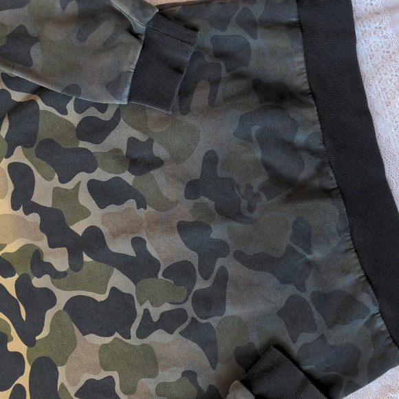 Adidas Camo Crewneck Pullover Sweatshirt Size Small - Picture 3 of 7